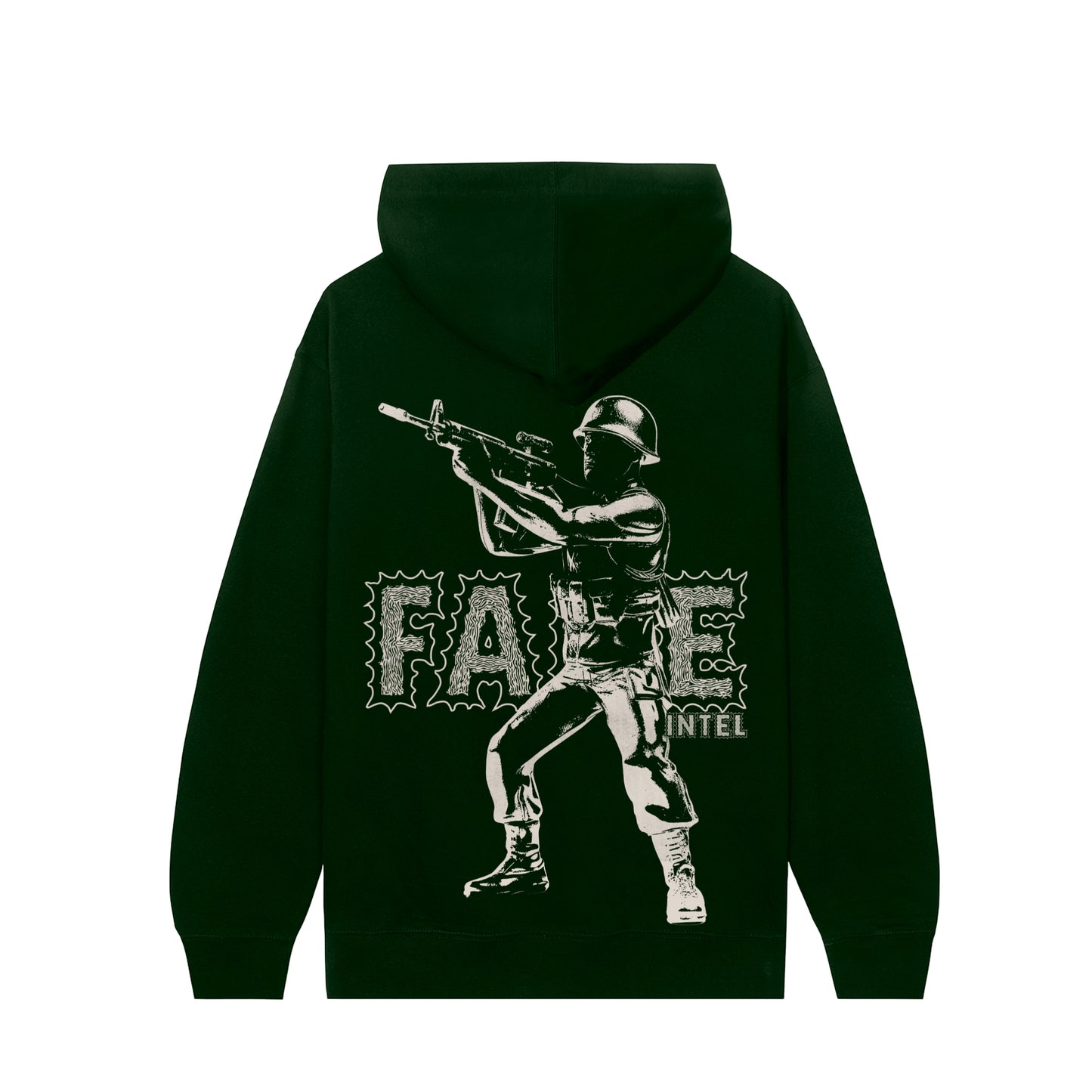 Playing With Fire Green Hoodie