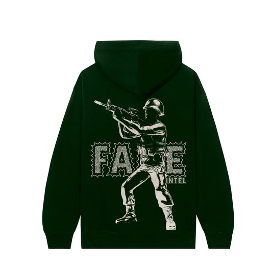 Playing With Fire Green Hoodie